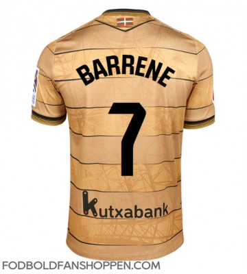 Real Sociedad Ander Barrenetxea #7 Udebanetrøje 2024-25 Kortærmet